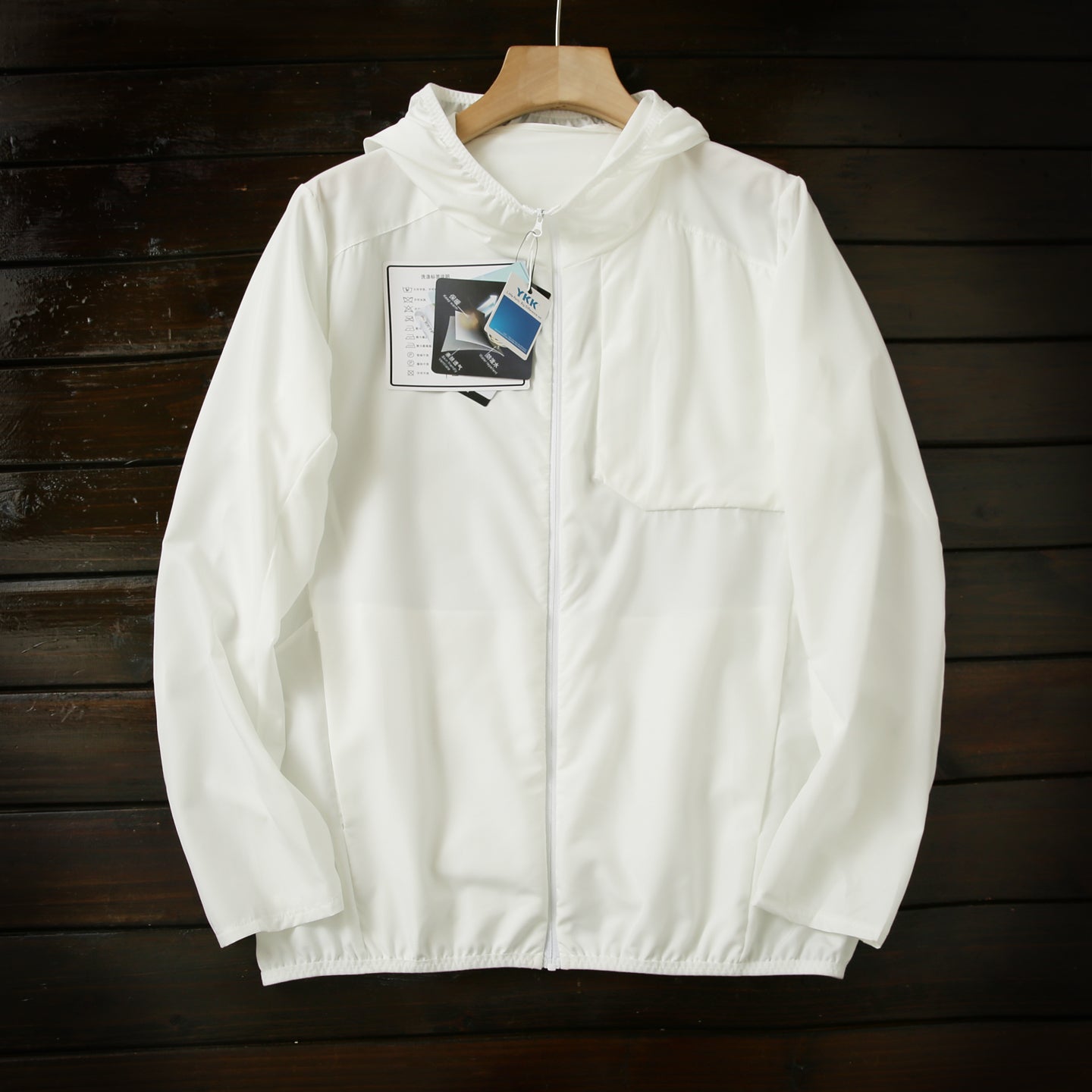 Lightweight and Non-Stuffy Ice Feel Sun Protection Jacket Outdoor Sports Unisex Spring Summer Breathable Skin Jacket Thin Coat