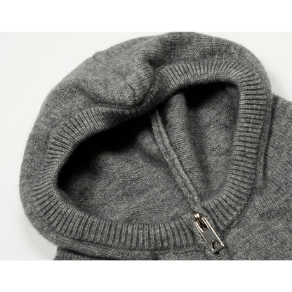 High-Weight Yarn Hooded Cardigan Sweater – JOINBOY 25AW (Unisex)