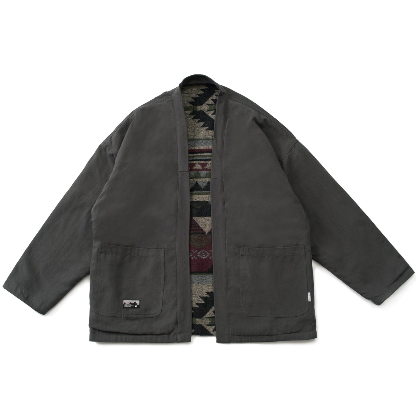 Men's Japanese Retro Reversible Ethnic Style Dao Robe Jacket