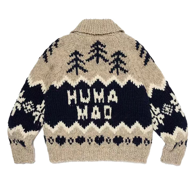 “Nuto Polar Bear Fair Isle” Jacquard Sweater – Loose High-End Winter Knit Unisex