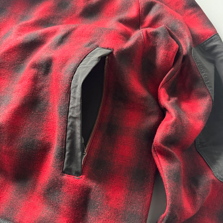 Japanese Retro Plaid Wool Hooded Coat - Thickened Warm Winter Jacket