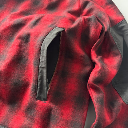 Japanese Retro Plaid Wool Hooded Coat - Thickened Warm Winter Jacket