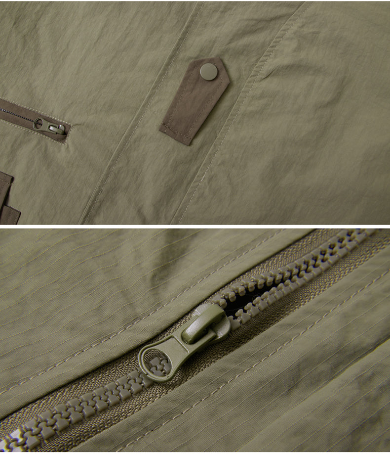 Mountain-Style Trench Coat – Lightweight Functional Outdoor Jacket (Unisex)