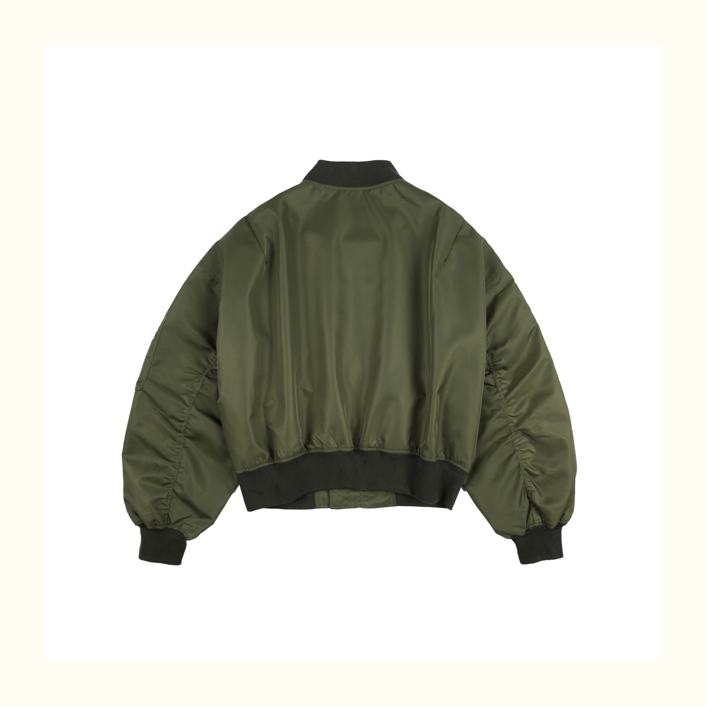 American-Retro Embroidered Badge Flight Jacket – Baseball Collar Short Coat (Unisex)