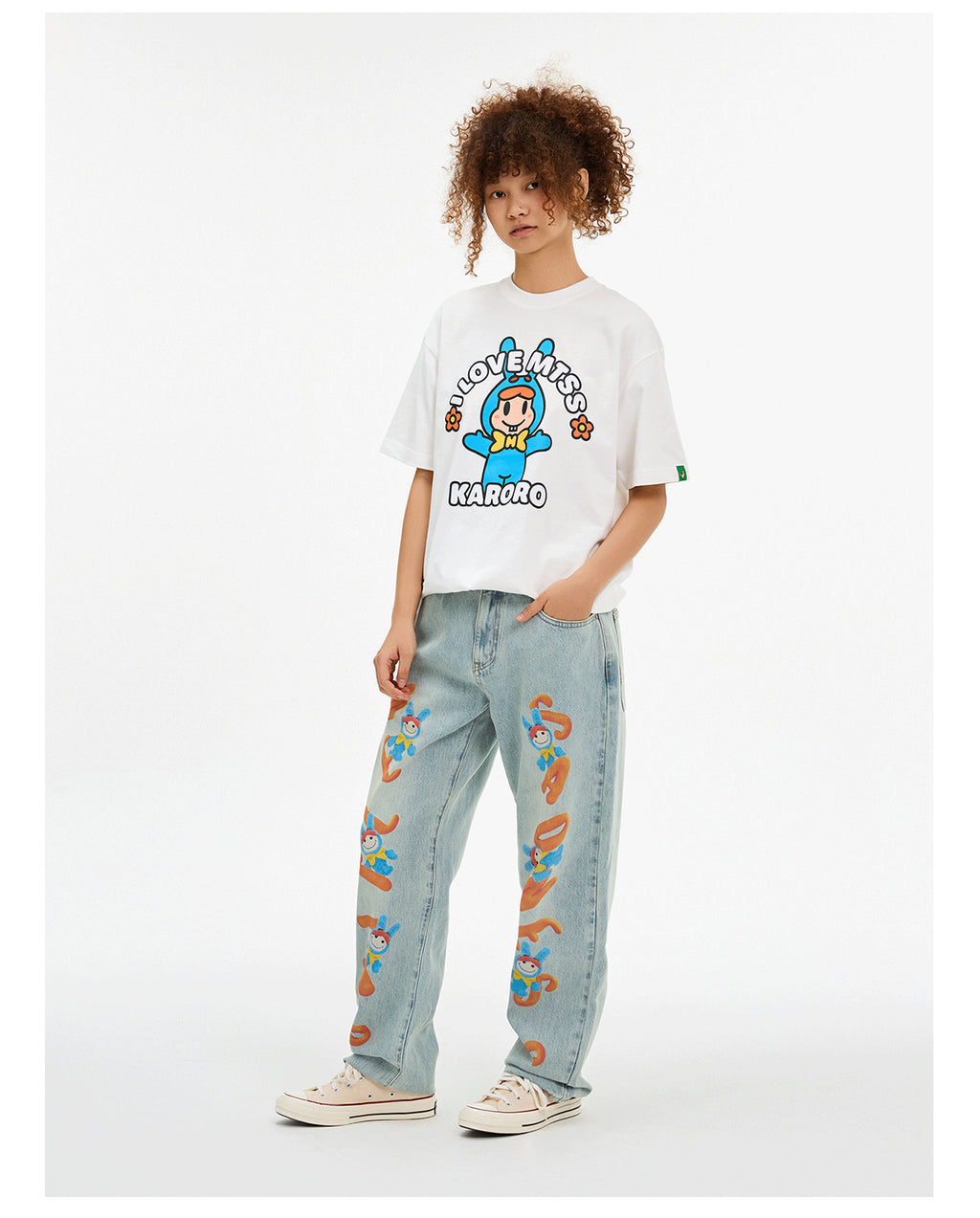 [Spring New Product] I LOVE MTSS Short Sleeve T-Shirt Couple Style 250g