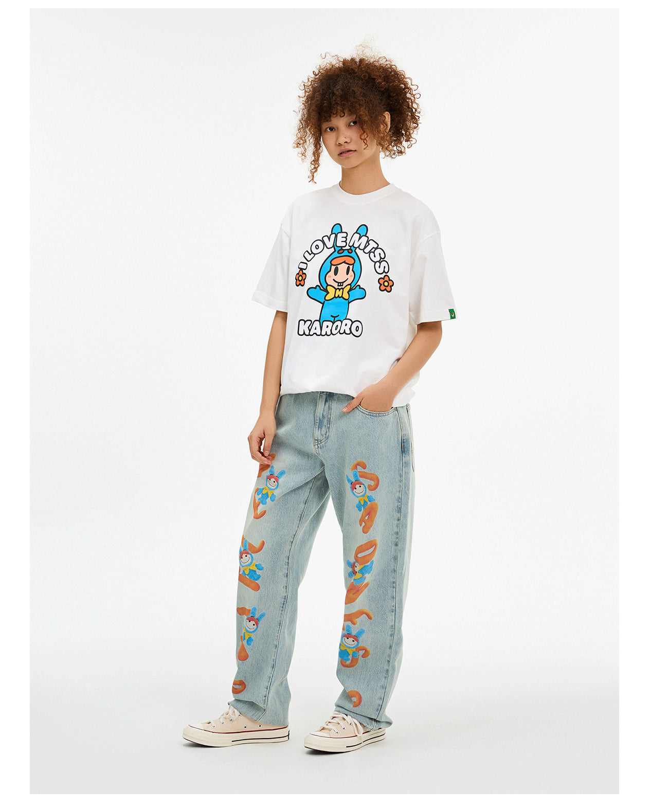 [Spring New Product] I LOVE MTSS Short Sleeve T-Shirt Couple Style 250g