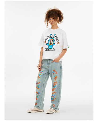 [Spring New Product] I LOVE MTSS Short Sleeve T-Shirt Couple Style 250g