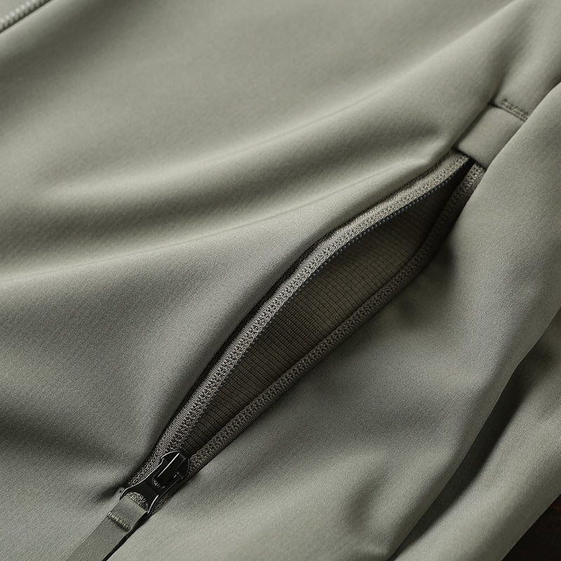 Men's Plus Size European American Style Soft Shell Jacket - Autumn Winter Windproof Waterproof Fleece Coat