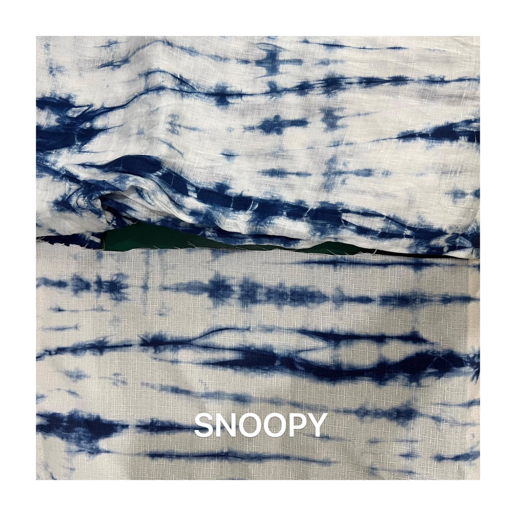 Kapital 25AW Kazuhiro Hirata Cotton-Linen Tie-Dye Pleated Shirt – Loose, Turn-Down Collar, Japanese Style