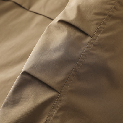 Men's Plus Size Cold-Resistant Hooded Cotton Jacket - Winter Thickened Windproof Warm Export Overstock Workwear Coat