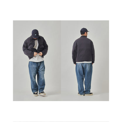 Reversible Plaid Cotton Jacket - Thick Double-Sided Multi-Pocket Coat (Men)