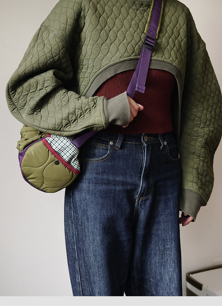 Original Design Autumn and Winter Shoulder Bag Fashion Messenger Bag Niche Lightweight Boston Bags Women