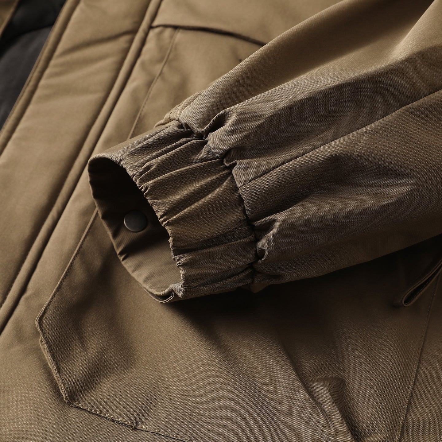 Men's Plus Size Cold-Resistant Hooded Cotton Jacket - Winter Thickened Windproof Warm Export Overstock Workwear Coat