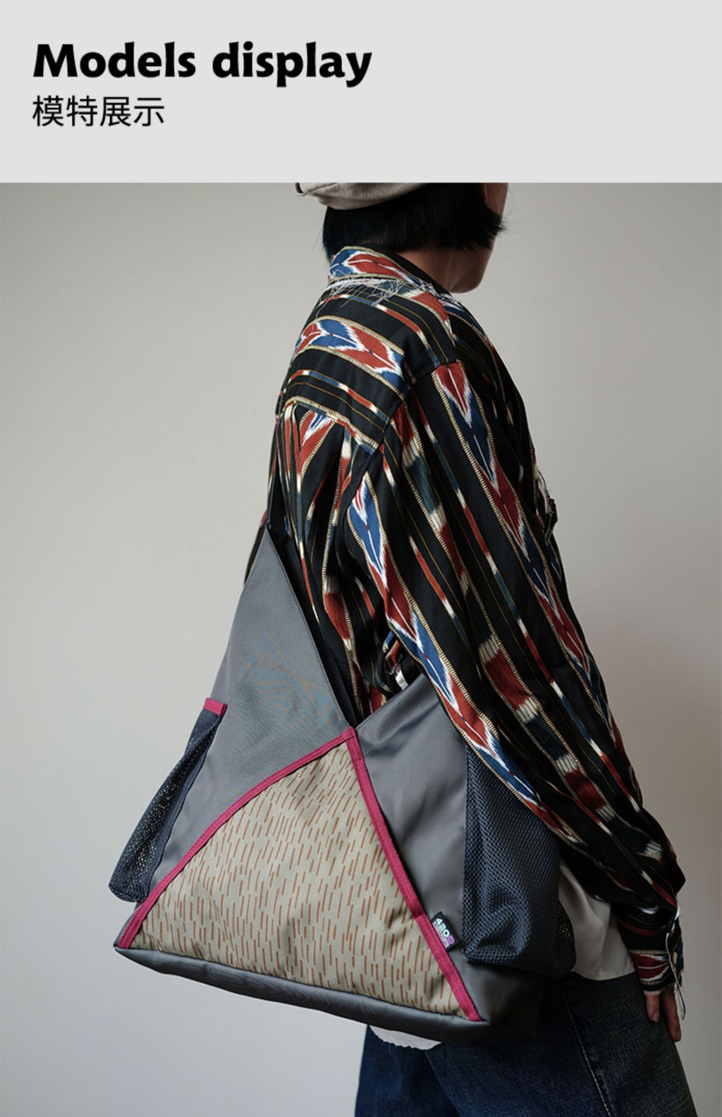 Original 2024 New Fashion Mountain Style Single Shoulder Bag Unisex Large Capacity Fashion Crossbody Bag