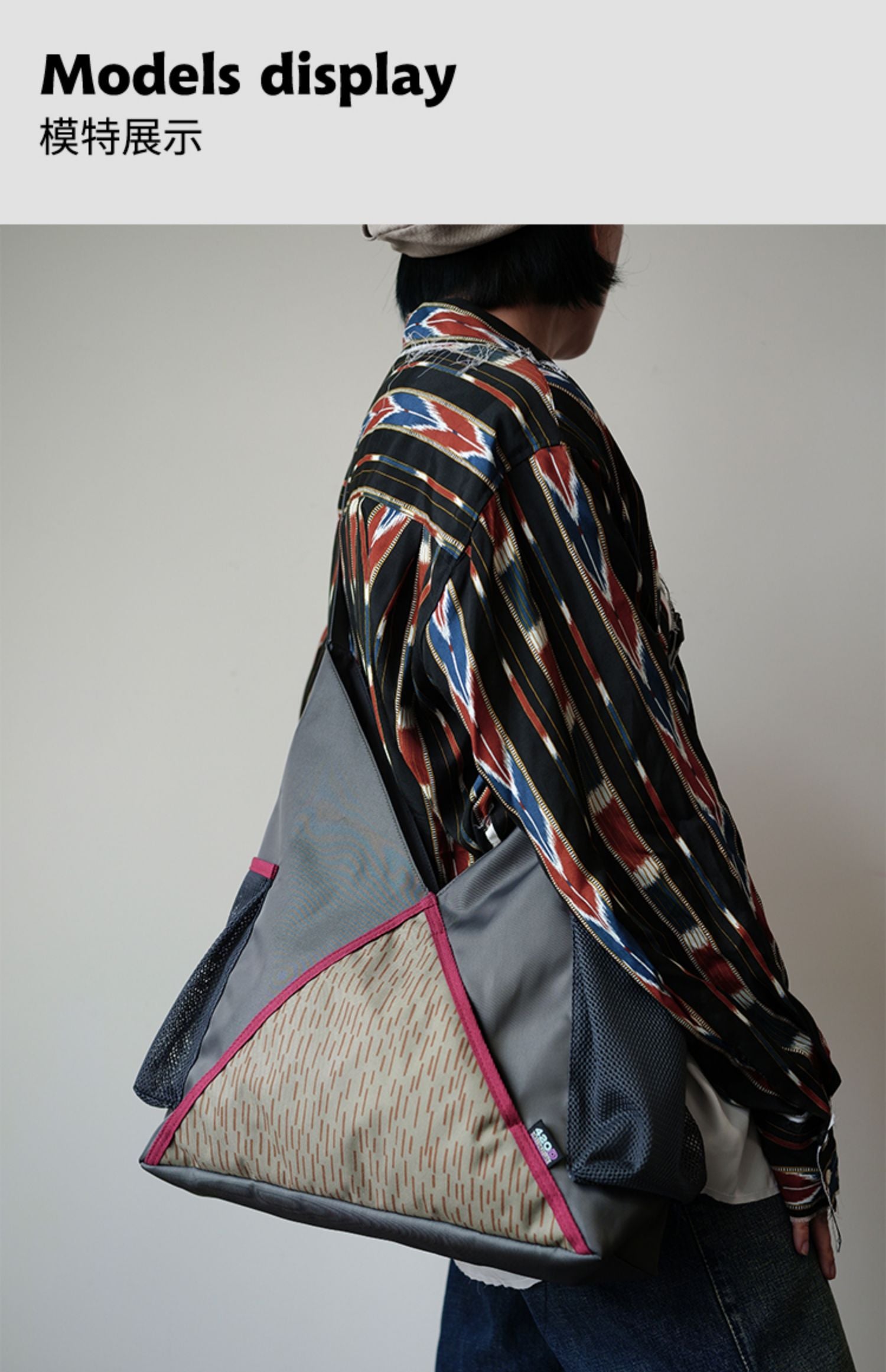 Original 2024 New Fashion Mountain Style Single Shoulder Bag Unisex Large Capacity Fashion Crossbody Bag