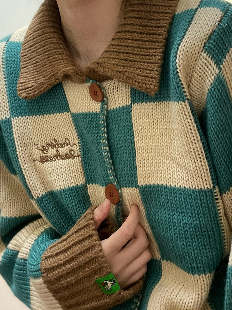 Regular Sweater Knitted Cardigan Spring High-Grade Wear Match