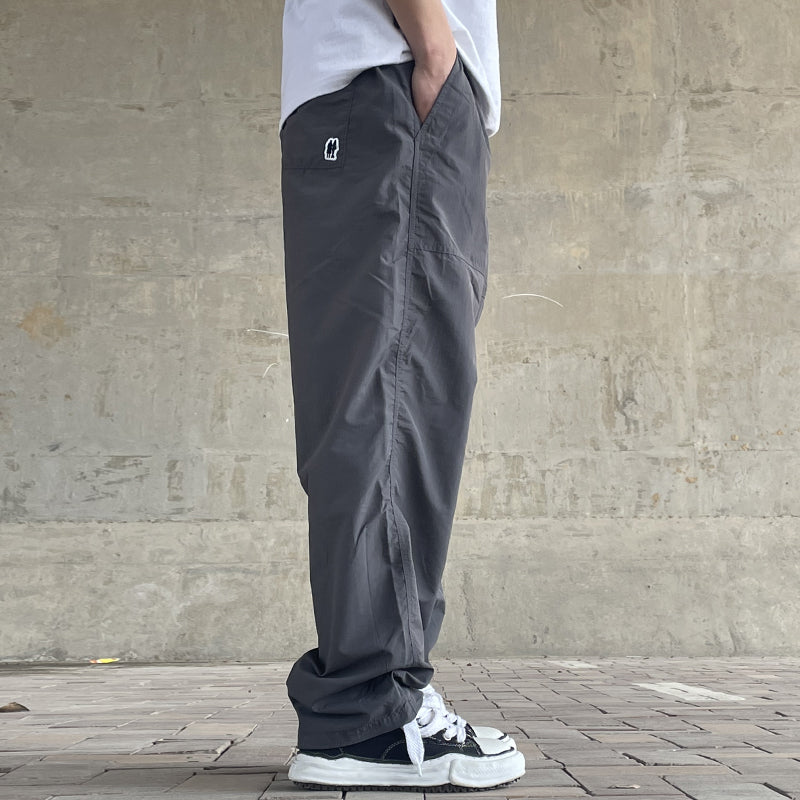 Unisex Japanese Style Summer Cargo Pants - Thin Quick-Dry Breathable Loose Paratrooper Pants
