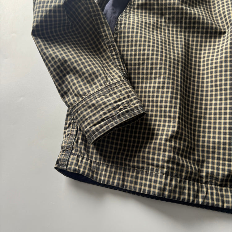 Mountain Style Camping Outdoor Jacket Spring Summer New Hooded Plaid Loose Casual Yarn-Dyed Men's Coat Top