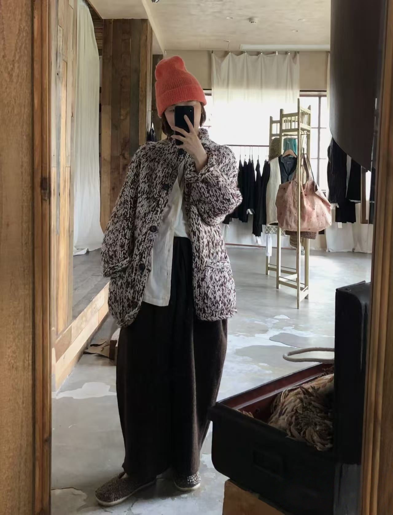 Hand-Woven Korean Designer Cardigan Jacket – Instant Delivery 2025 “C-asey” Old-Money Style (Unisex)