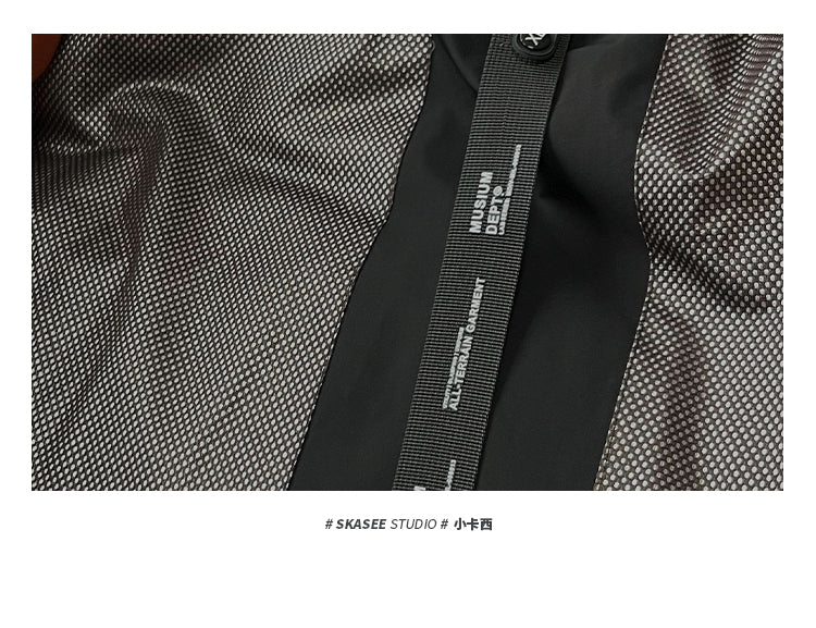 Cleanfit Deconstructed Patchwork Design Down Jacket for Men Winter Couples Outdoor Windproof Workwear 90 White Duck Down Coat