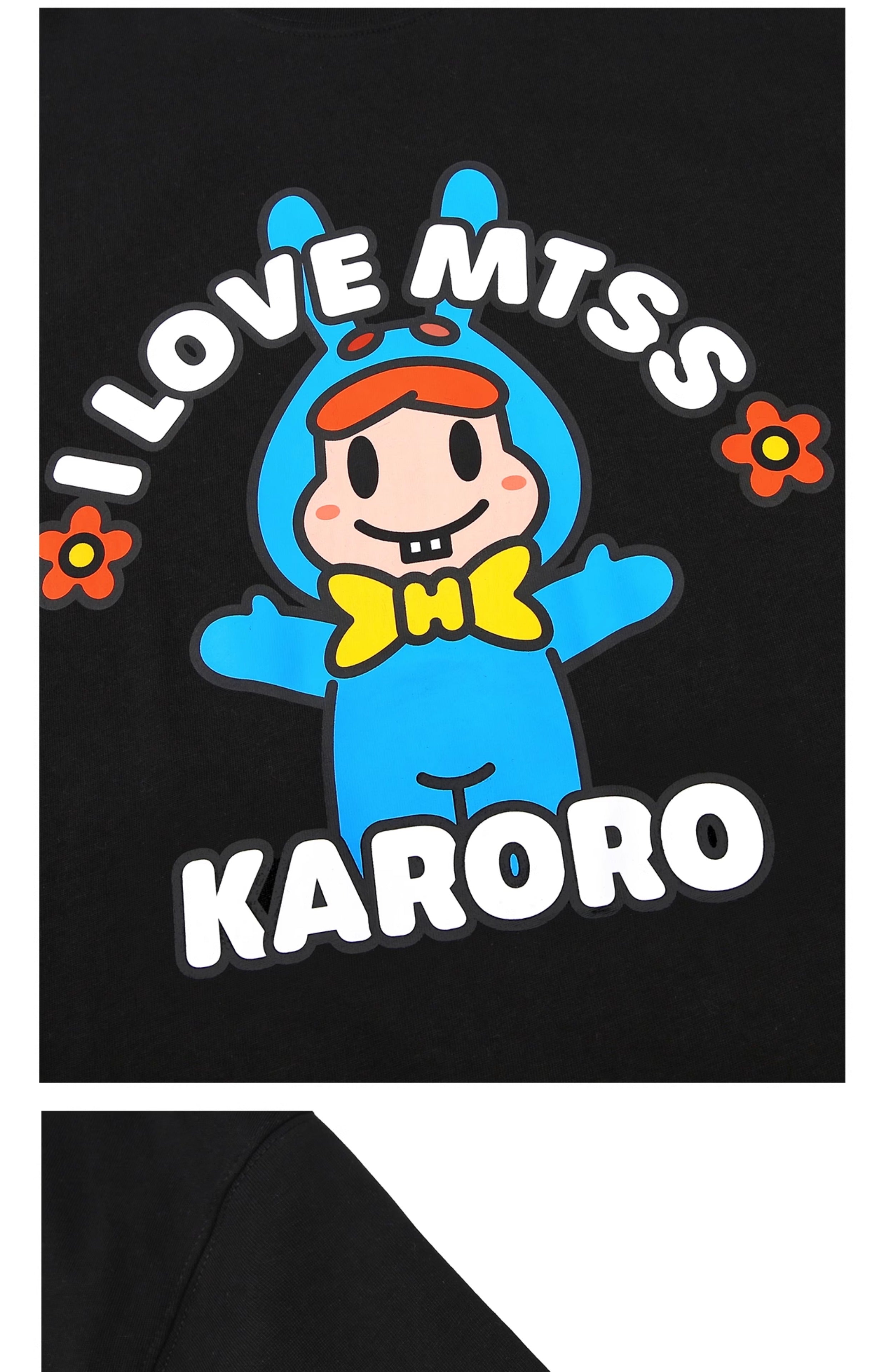 [Spring New Product] I LOVE MTSS Short Sleeve T-Shirt Couple Style 250g