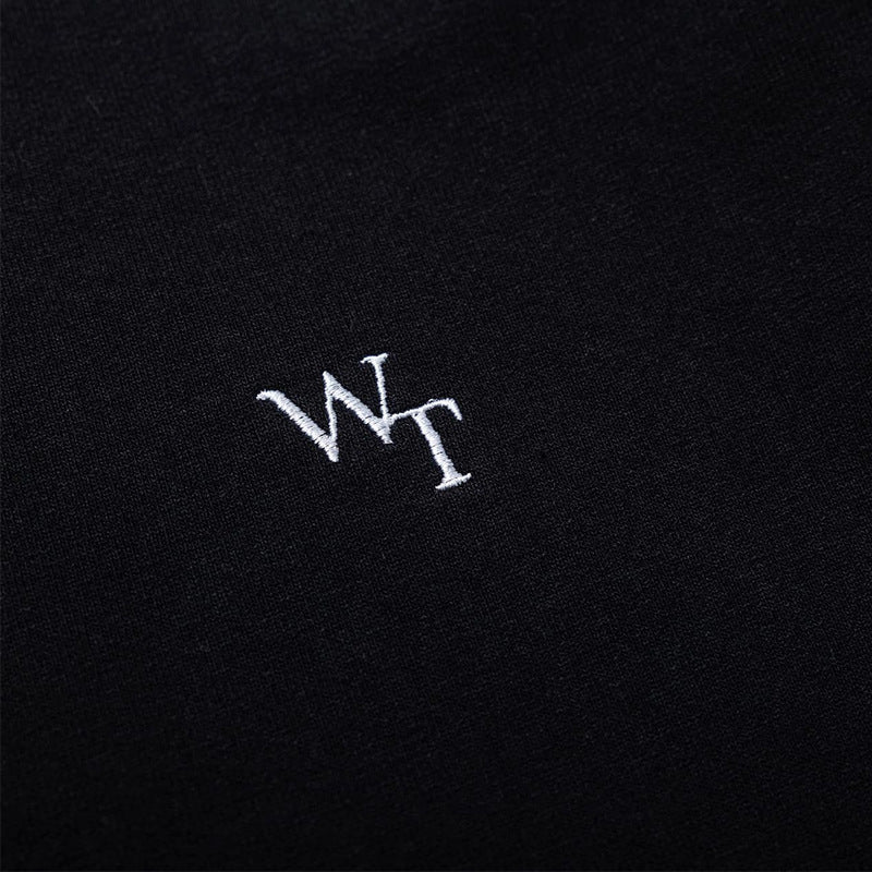 Japanese Style Heavy Cotton Crew Neck Long Sleeve T-Shirt 2023 New Base Shirt Letter