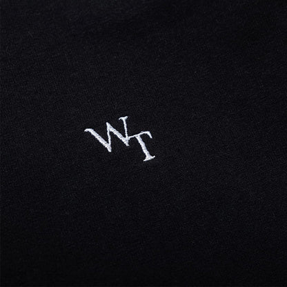 Japanese Style Heavy Cotton Crew Neck Long Sleeve T-Shirt 2023 New Base Shirt Letter