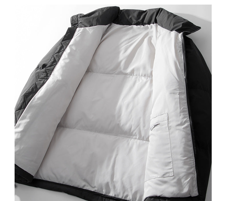 Portugal High Fill Power 85% Duck Down Jacket – 2025 Thickened Winter Coat for Men