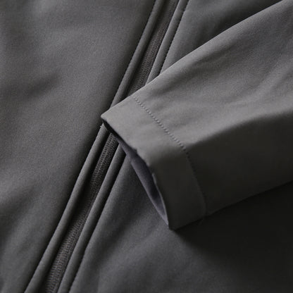 Men's Premium Fleece Thermal Soft Shell Jacket - Autumn Windproof Waterproof Thickened Hooded Coat