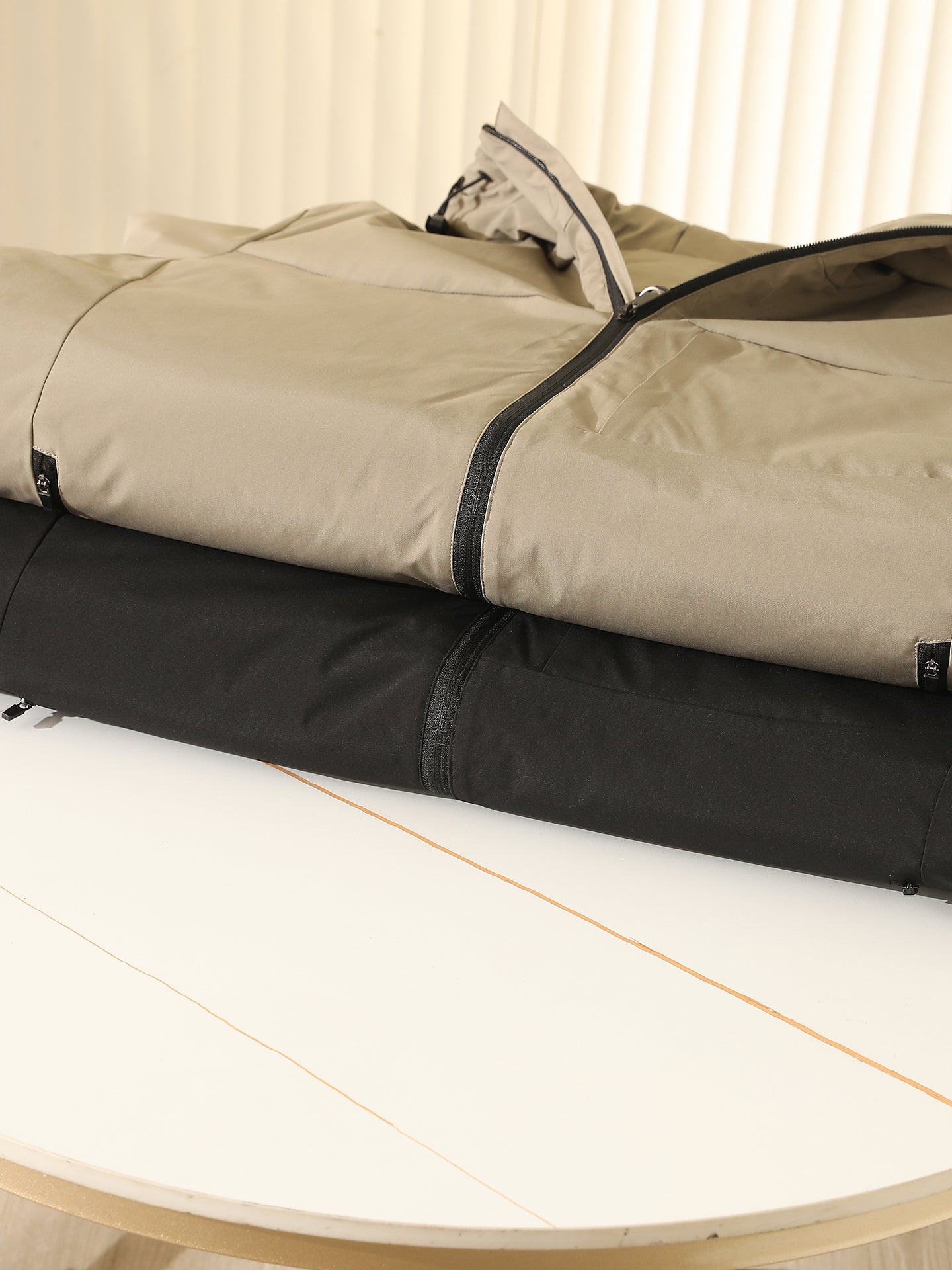 Men's Plus Size European American Style Down Jacket - Winter Windproof Thickened Hooded Cold-Resistant Coat