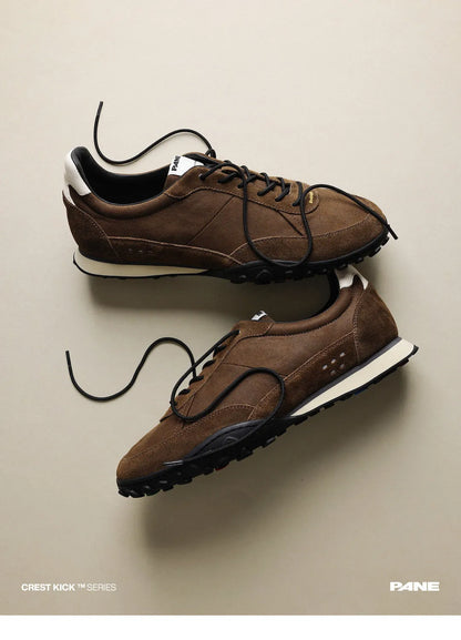 Wind Leap Series-Mudwater Mudwater Muddy Retro Leisure Sports Forrest Forrest Gump Shoes Men's and Women's Brown Spring and Autumn New Style