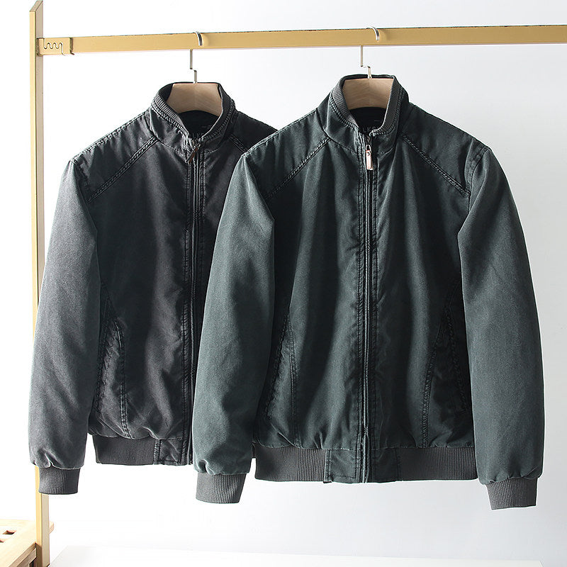 Quilted Stand-Collar Cotton Jacket – Light Warm Oversized Unisex – Japanese vintage | fall outfits 2026 | fall winter outfits | classy winter outfits | lazy comfy outfits | japanese streetwear | vintage workwear | yamalin clothes | Yamalinclothes