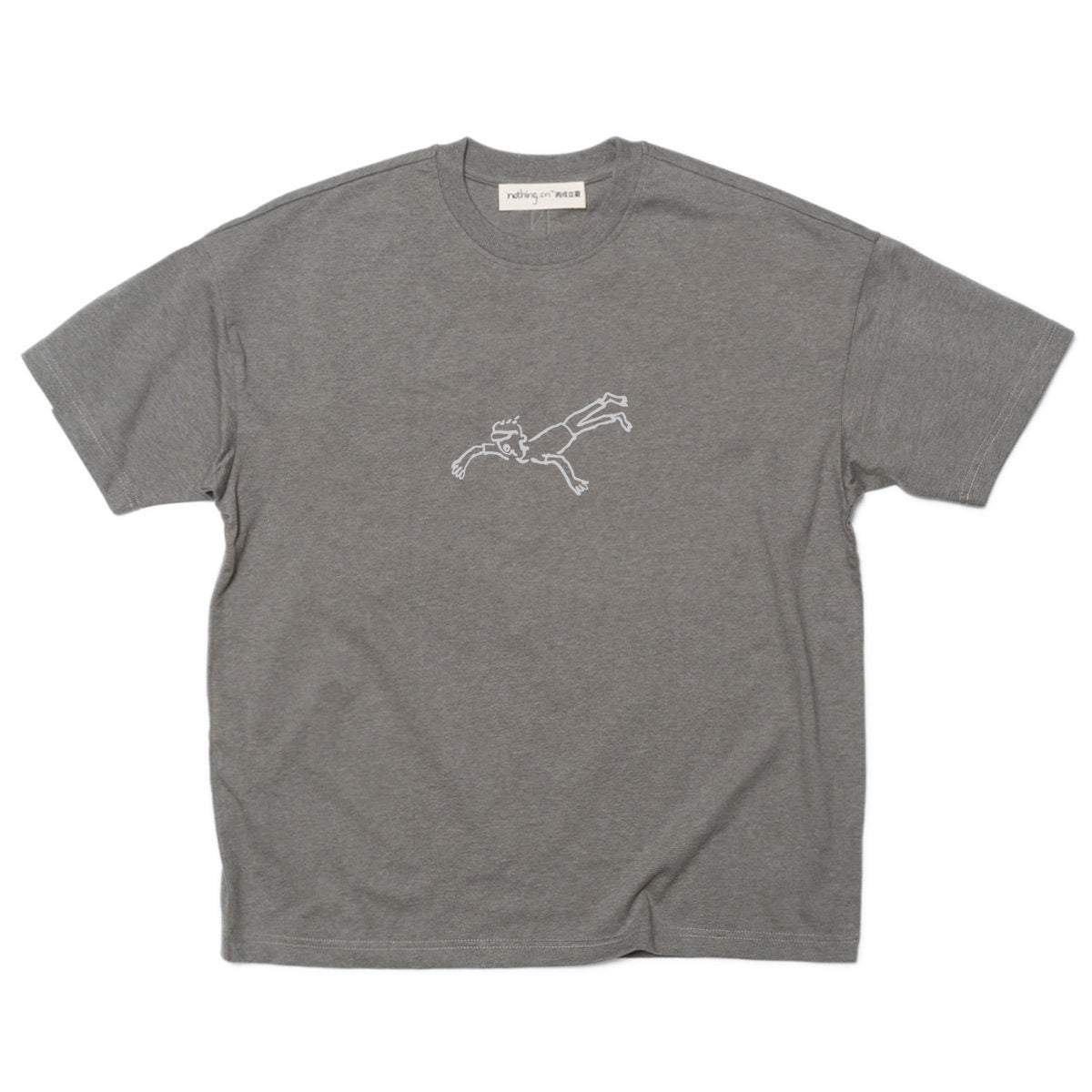 230g Heavyweight Oversized Crewneck Short Sleeve T-Shirt – 100% Cotton Unisex Daily Tee