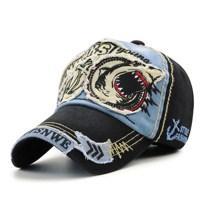 Yangguan Denim Baseball Cap - Pure Cotton Vintage Duckbill Hat (Unisex) – cap | japanese streetwear | vintage workwear | unisex | Yamalinclothes