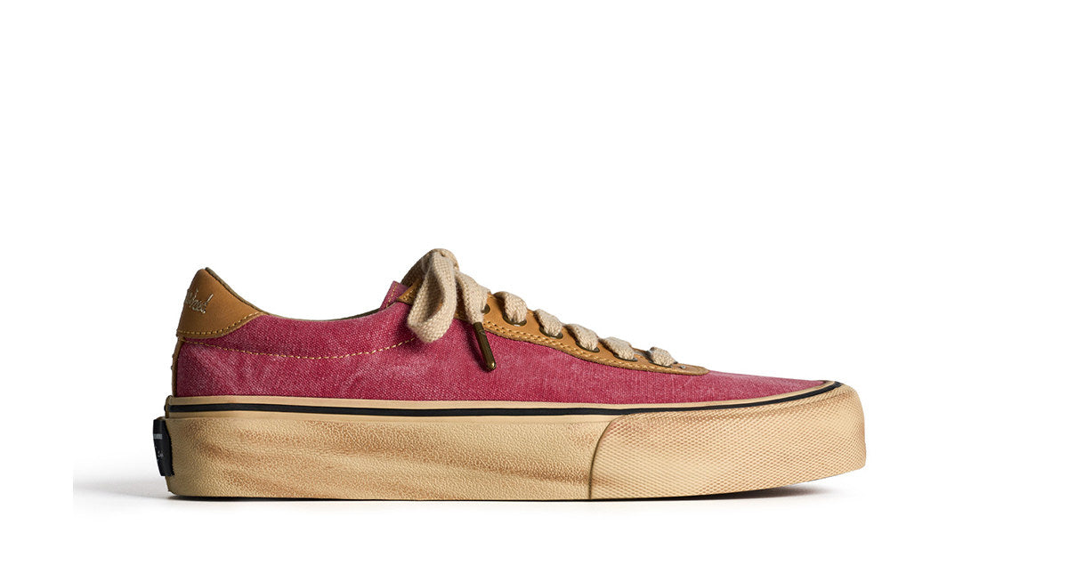 Vintage Japanese Low Top Espadrille Platform Sneakers – Washed Vulcanized Unisex Shoes – Japanese vintage | yamalin clothes | Yamalinclothes