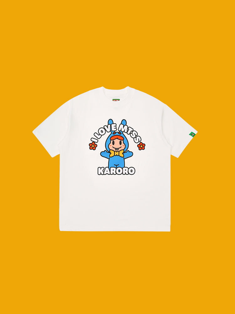 [Spring New Product] I LOVE MTSS Short Sleeve T-Shirt Couple Style 250g