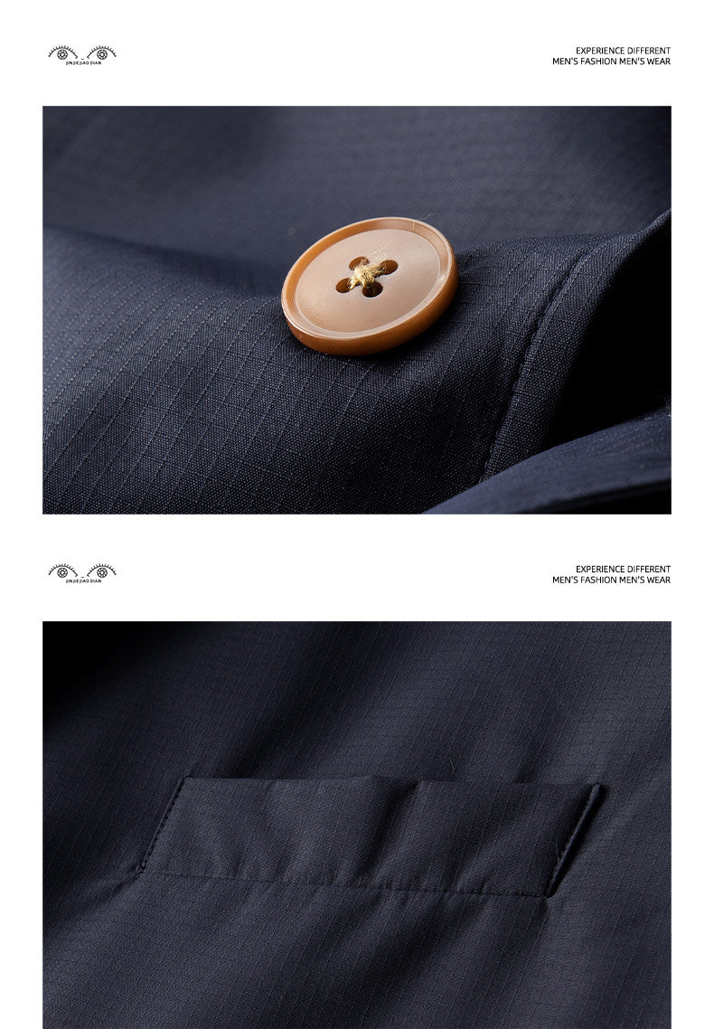 Imported High-End Notched Lapel Blazer - Loose Casual Suit Jacket (Men)