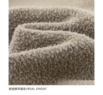 Heavyweight Fleece Washed Straight Sweatpants – Loose Casual American Style