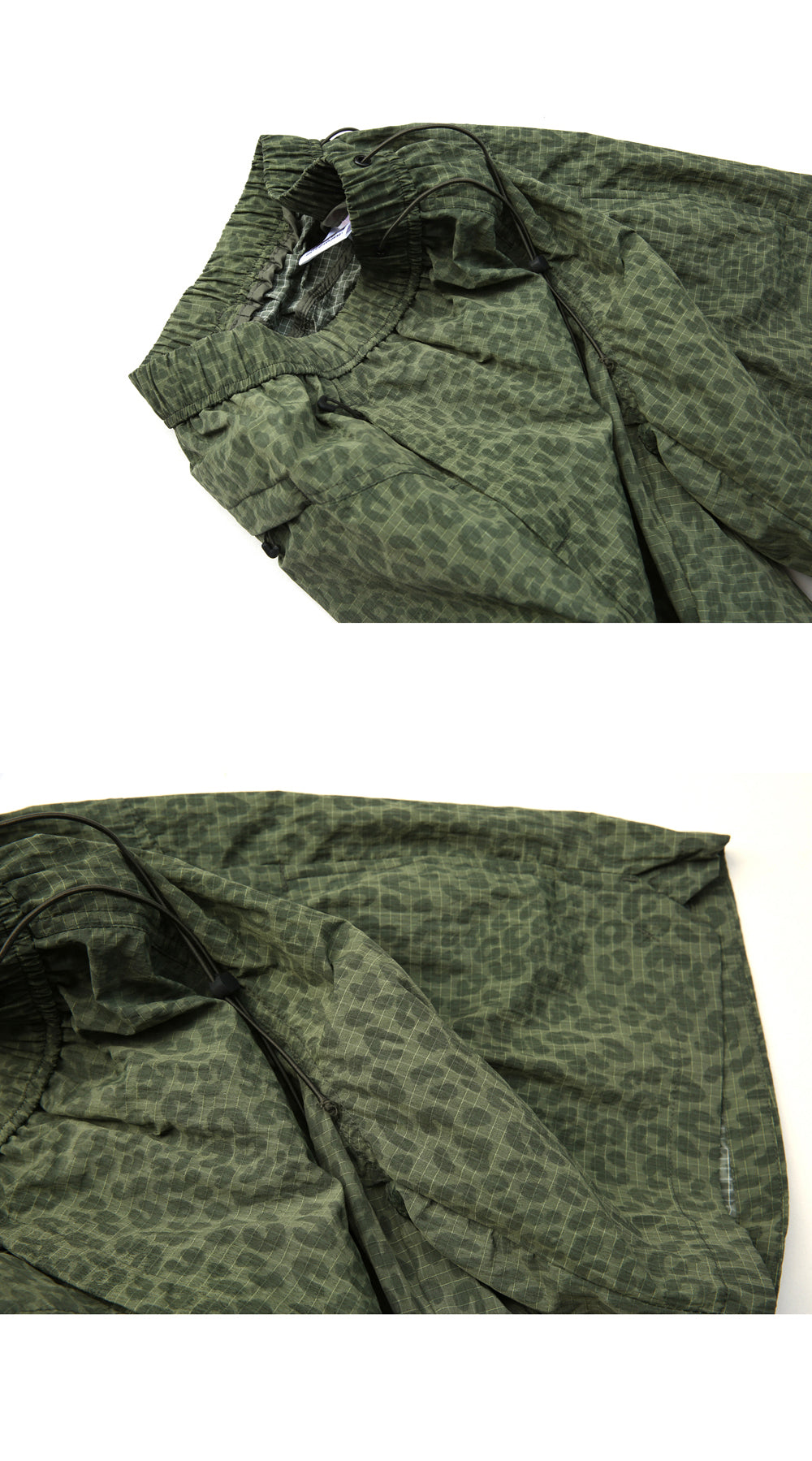 Casual basic commuter all-weather leopard print beach shorts
