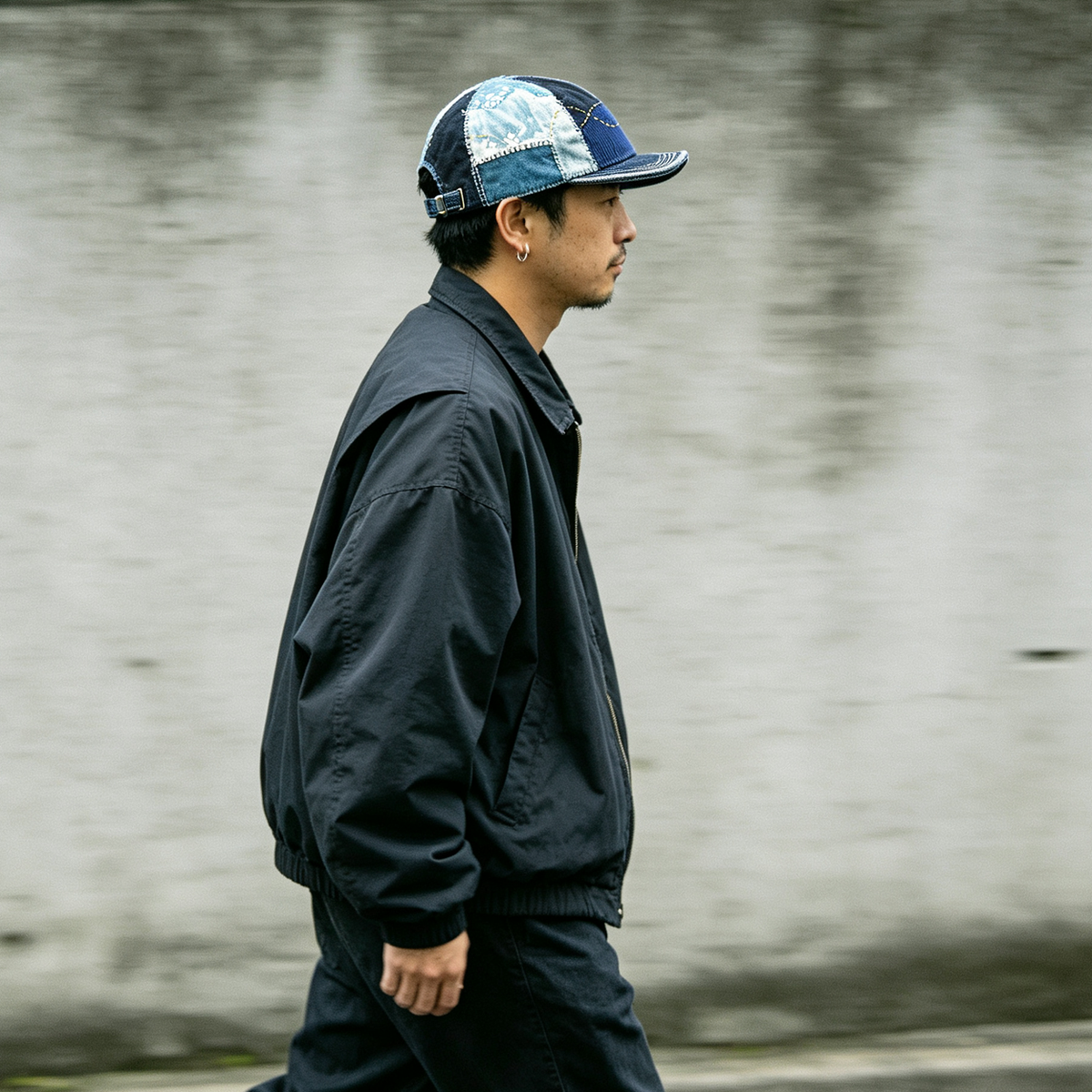 Indigo Dyed Antique Cloth Hand-Sewn Japanese Baseball Cap - Unisex Adjustable Cotton Hat – Japanese vintage | fall outfits 2026 | fall winter outfits | classy winter outfits | lazy comfy outfits | japanese streetwear | vintage workwear | yamalin clothes | Yamalinclothes