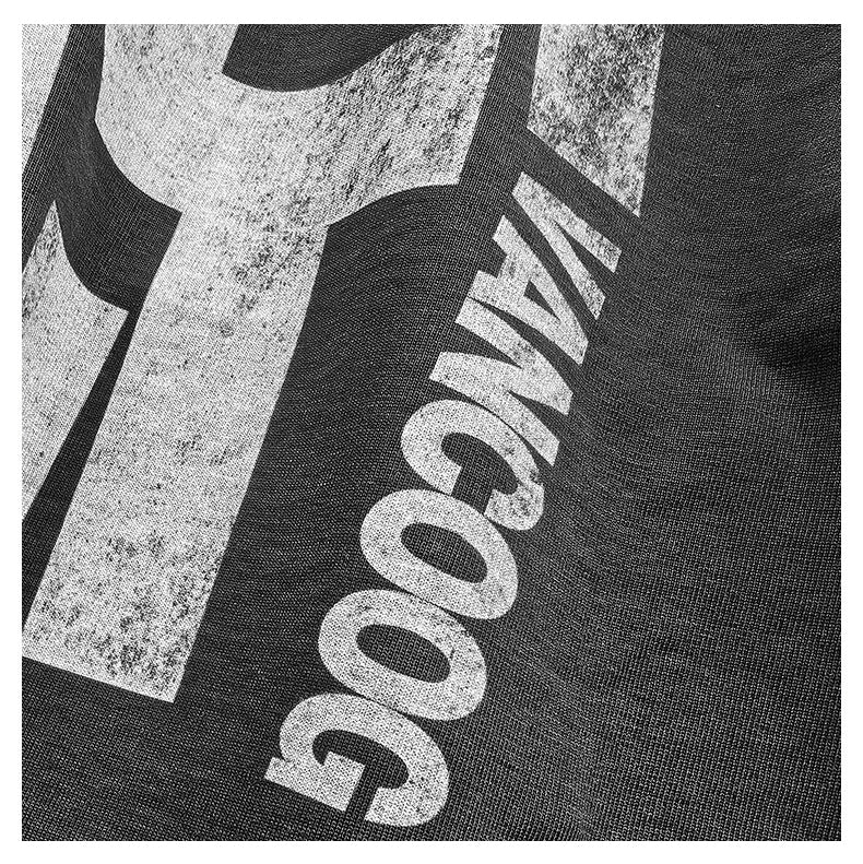 American Washed Distressed Print Heavyweight Tee | Men's Streetwear