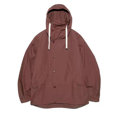 Japanese Outdoor Hooded Windbreaker Jacket – Lightweight Waterproof Unisex Streetwear – Japanese vintage | yamalin clothes | Yamalinclothes