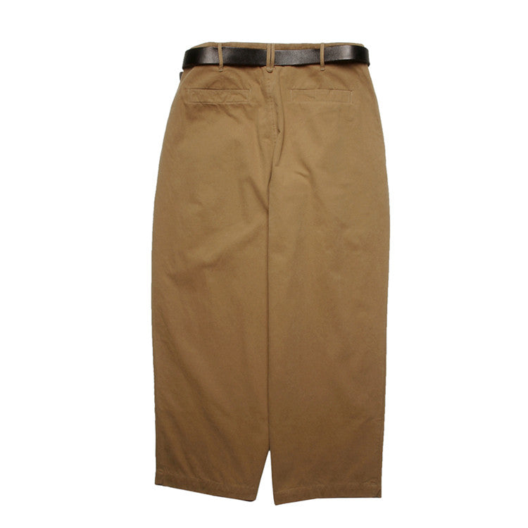 Japanese Vintage Pleated Wide Leg Pants – Loose Cotton Straight Slacks for Men | Japanese vintage | yamalin clothes | Yamalinclothes