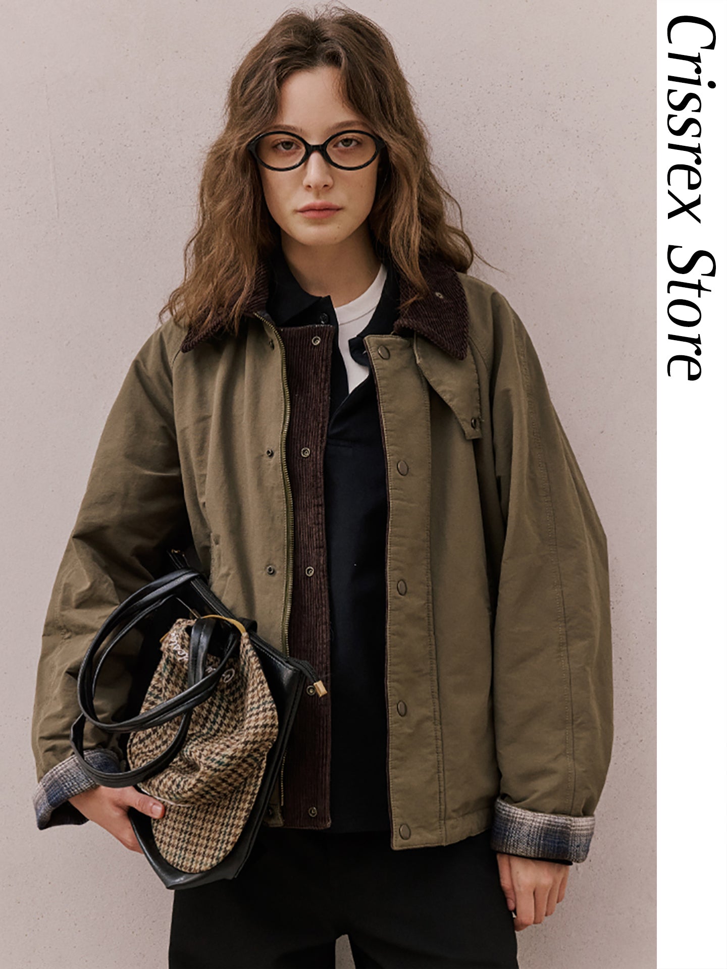 Vintage Safari Cargo Jacket – Short Loose Barn Style (Unisex)