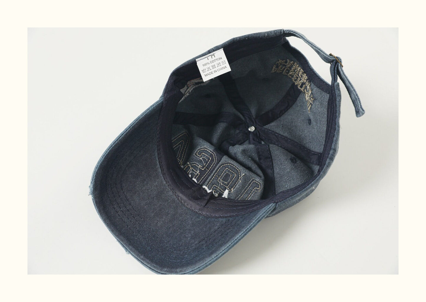 Hats for men and women, face-enhancing small baseball caps, Korean style washed digital appliqué baseball caps, men's spring/summer Japanese style