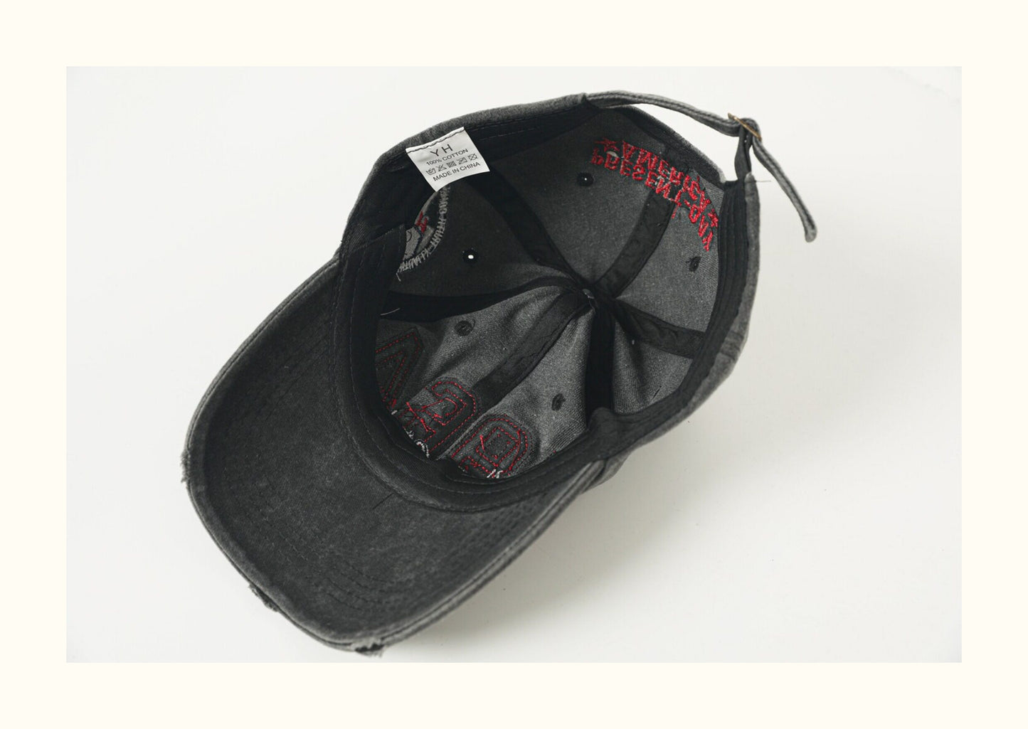 Hats for men and women, face-enhancing small baseball caps, Korean style washed digital appliqué baseball caps, men's spring/summer Japanese style