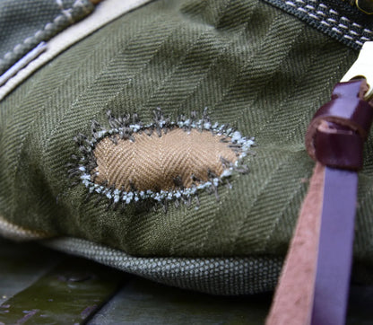 Vintage Distressed Patchwork Crossbody Chest Bag – Japanese Streetwear Unisex Fanny Pack – Japanese vintage | yamalin clothes | Yamalinclothes