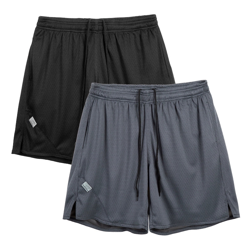 Mesh sports casual shorts for men