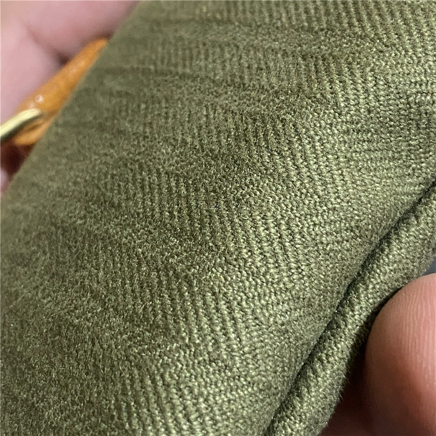 vintage canvas storage bag for men and women, young men, and women, simple zipper, coin purse, and military style storage bag