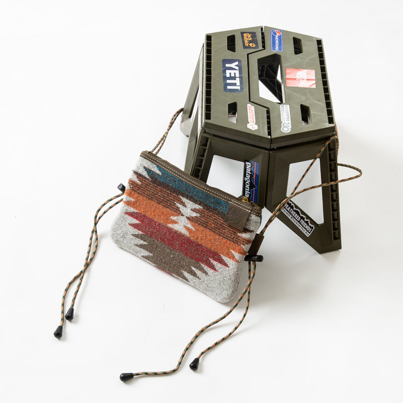 Indianavajo genuine cowhide envelope bag, double-layered deconstructed shoulder strap, satchel, small bag